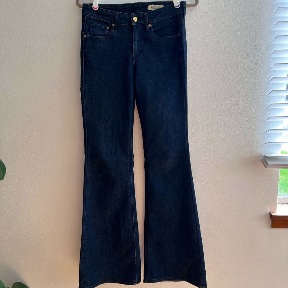 H&M high rise bell bottom jeans